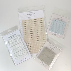 Cloth and Paper planner accessories bundle